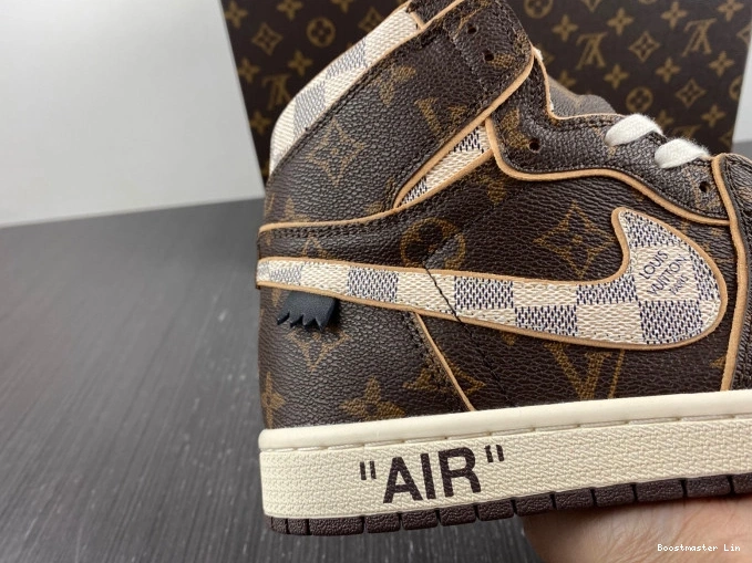 Boostmaster lin LV Air Jordan x 1 OFF-WHITE 0824